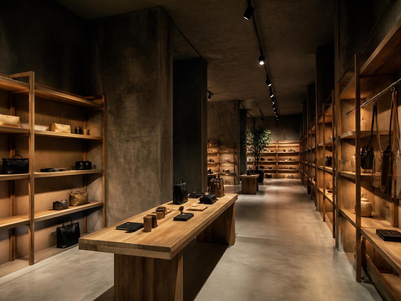 Interior da loja California Weeds